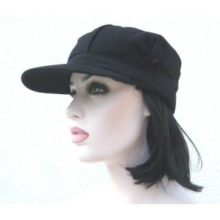 Casquette GLAM -50dB noire Swiss Shield  - anti ondes CEM