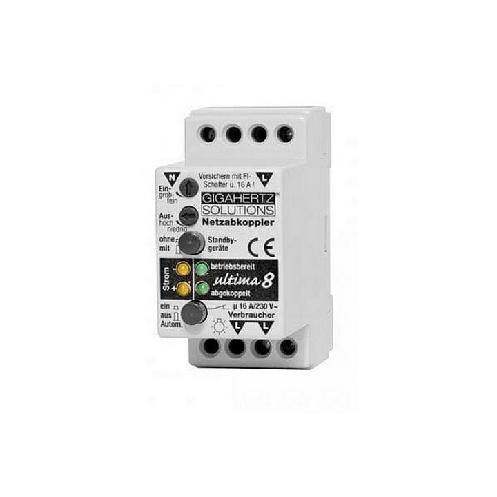 Interrupteur automatique de champ Ultima8 16A Gigahertz Solutions + port offert