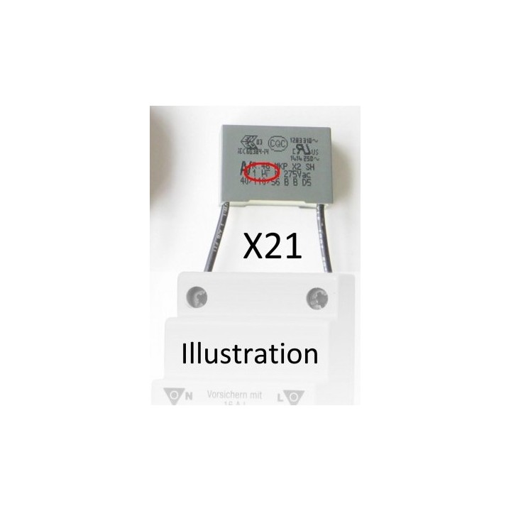 Filtre 1 µF x 21 Gigahertz Solutions pour IAC