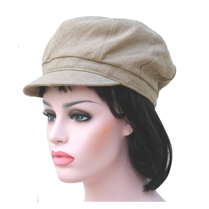 Chapeau anti ondes BLUMA -89dB Ray Shielding Swiss - en LIN Beige