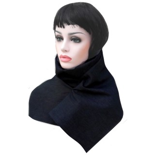 Foulard anti ondes -50dB Swiss Shield - Noir