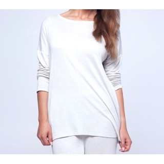 Long shirt ELLA femme anti-ondes gris argent