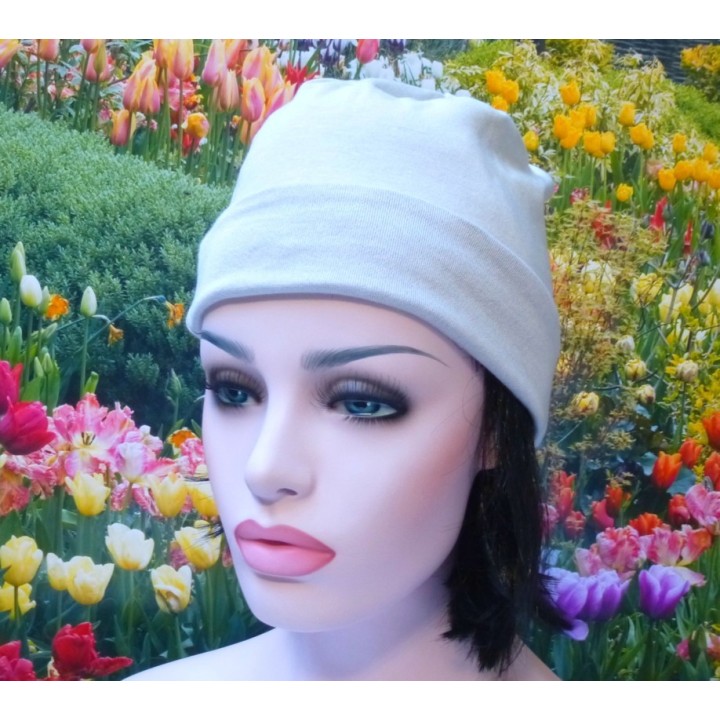 Bonnet / Beanies LIFE SHIELD gris clair : anti ondes et protection CEM