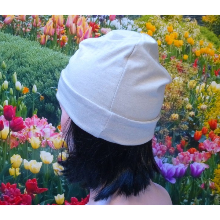 Bonnet / Beanies LIFE SHIELD gris clair : anti ondes et protection CEM