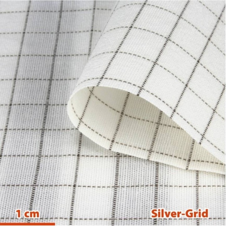 Tissu Silver-Tulle -50dB