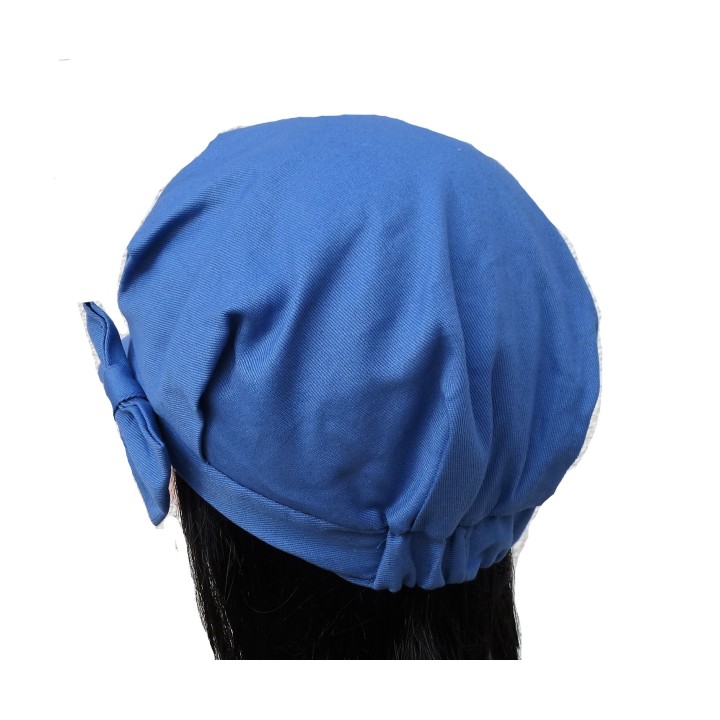 Casquette anti ondes GLAM -89dB Ray Swiss Shielding - Bleu ciel