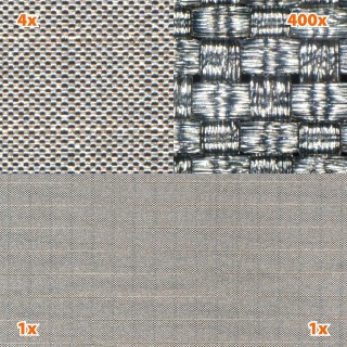 Toile HNG100 (-100dB max) - 1.3m large x 0.77 long