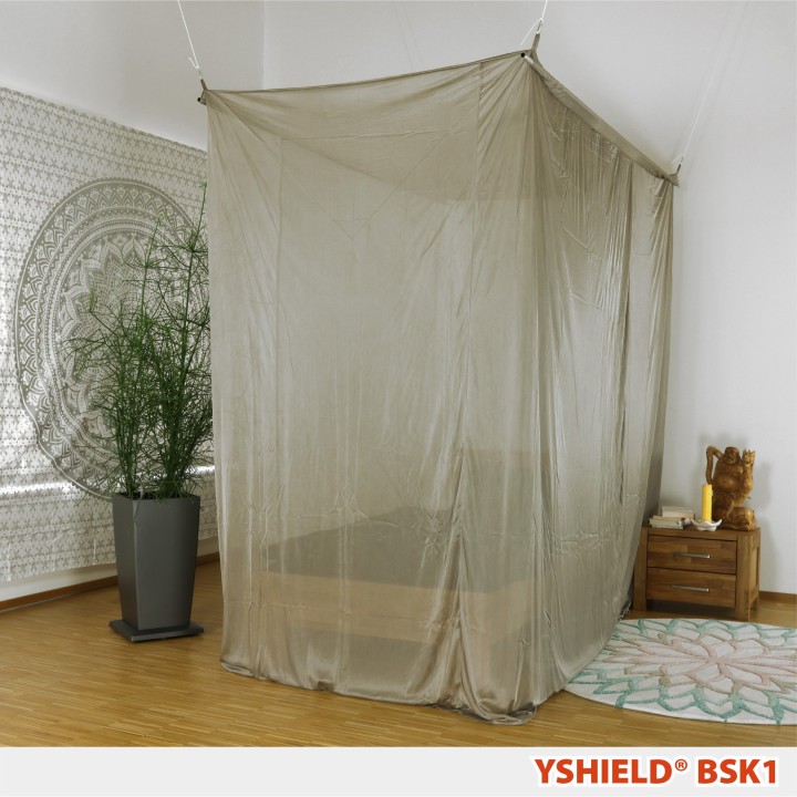 Baldaquin SAFECAVE BSK1/BSK2 YSHIELD - Cabine 1 personne ou 2 personnes protection anti ondes electromagnetiques 