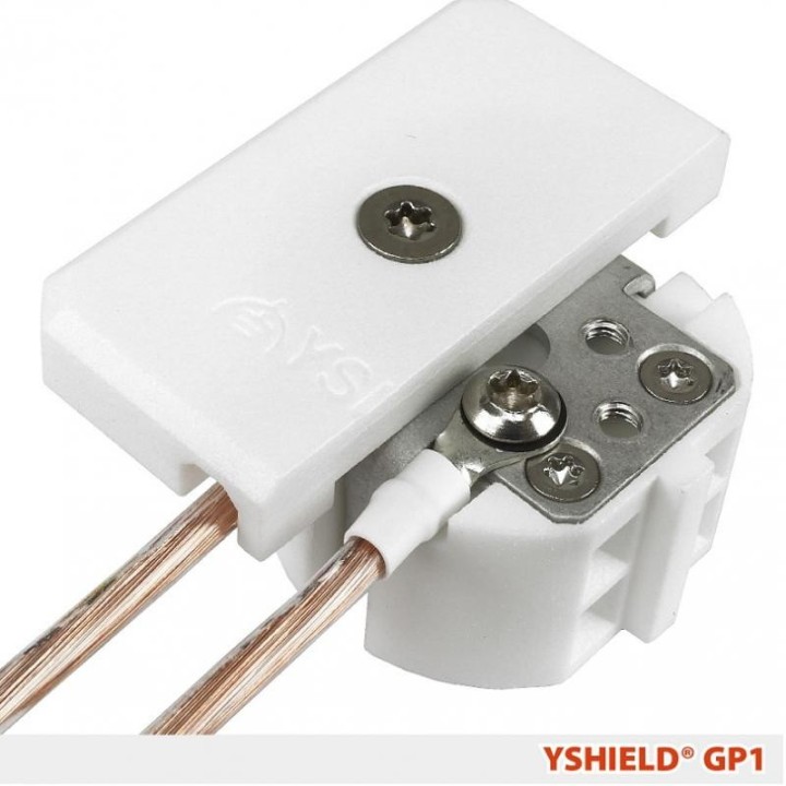 Plaque GCV YSHIELD de mise à la terre / velcro 