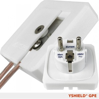 Fiche GP1 YShield de mise à la terre pour peintures, toiles et grillages