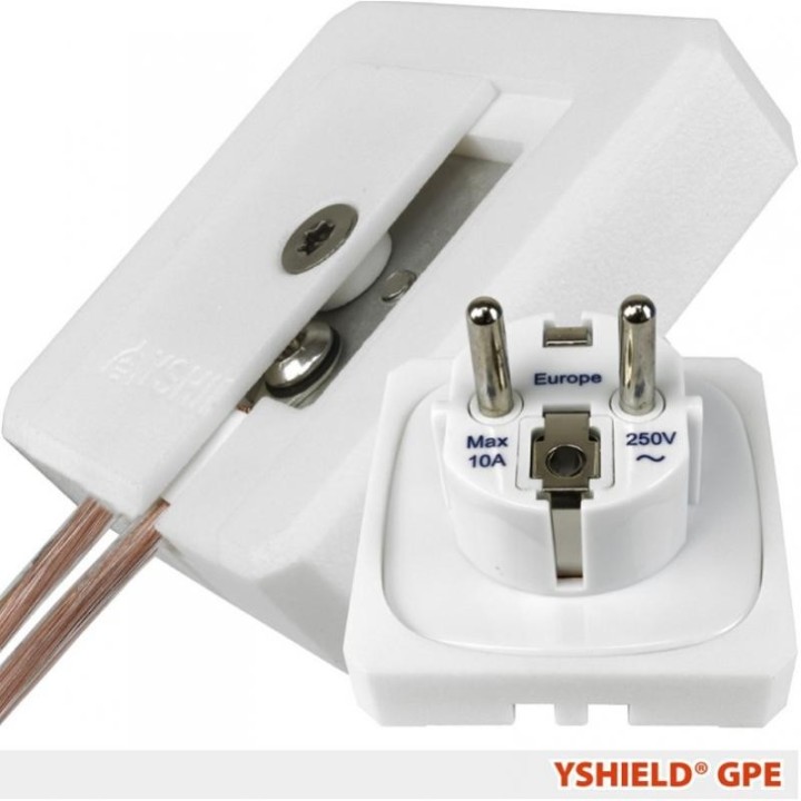 Fiche GP1 YShield de mise à la terre pour peintures, toiles et grillages