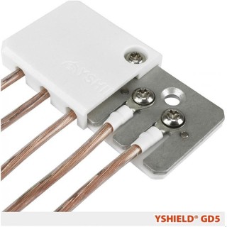 Distributeur GD5 Yshield de mise à la terre 5 connecteurs