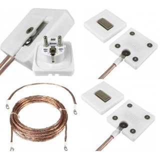 Plaque GCV YSHIELD de mise à la terre / velcro 