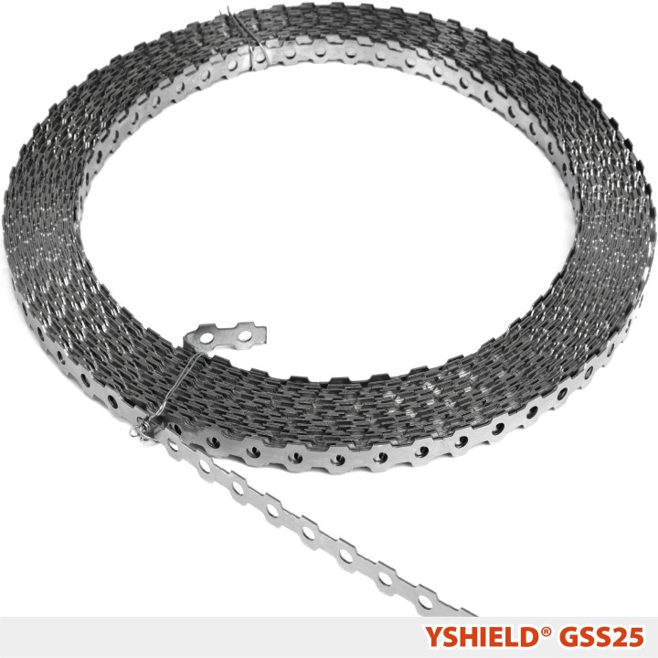 GSS25 Ruban raccord mise à terre exterieur Yshield - 25m