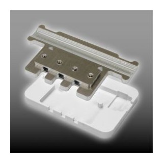 Plaque de terre pour tube radiateur GT