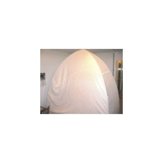 Kit 8 cornières métalliques structure autoportante pour baldaquin anti-ondes