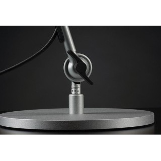 Pied pour lampe de bureau blindée Architecte alu mat Danell 