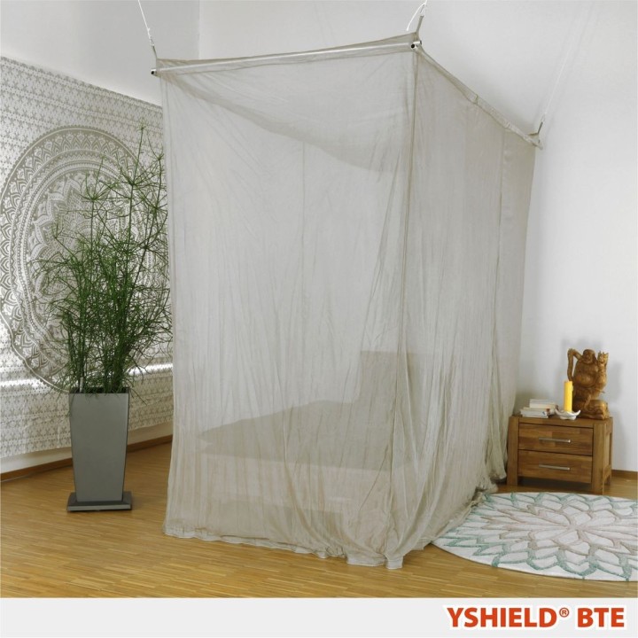 Baldaquin yshield BTE Silver Tulle Cabine 1 pers. à 1205 €TTC + port offert