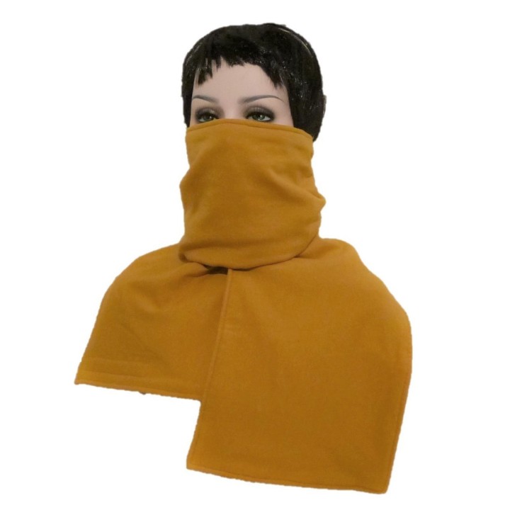 Foulard anti ondes -50dB Swiss Shield moutarde