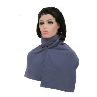 Foulard anti ondes -89dB Ray Swiss Shielding bleu ciel