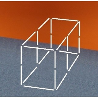 Kit 8 cornières métalliques structure autoportante pour baldaquin anti-ondes