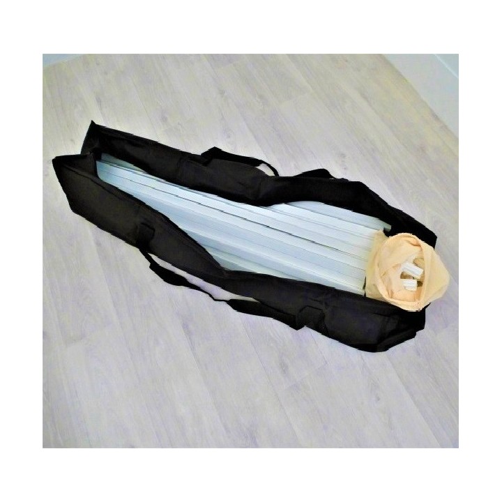 Kit structure autoportante voyage ou sédentaire STRUPLAST pour baldaquin 1 personne ou bureau anti-ondes + port offert