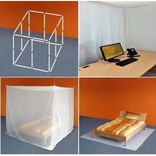 KIT ZONE ANTI ONDES baldaquin CARBONELL SWISS 2 pers.