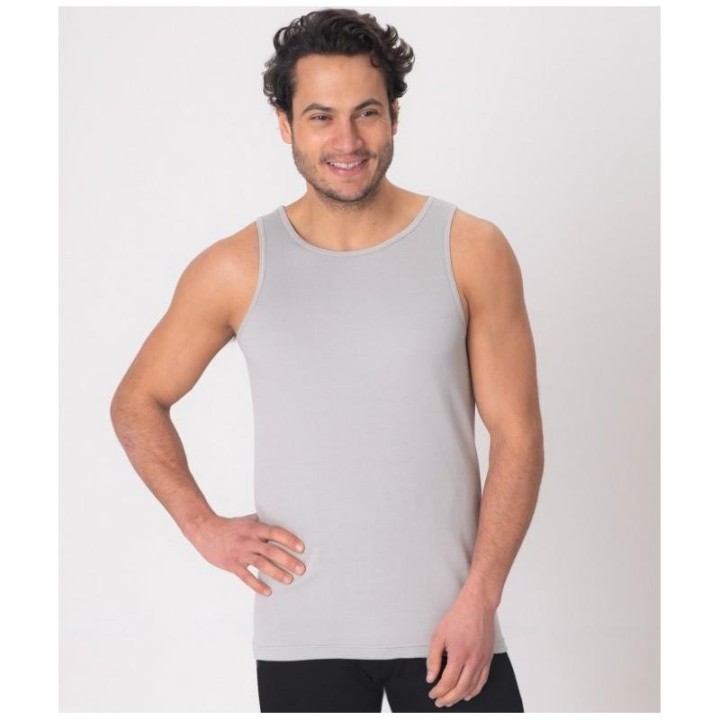 Debardeur anti-ondes homme LEBLOK gris + port offert