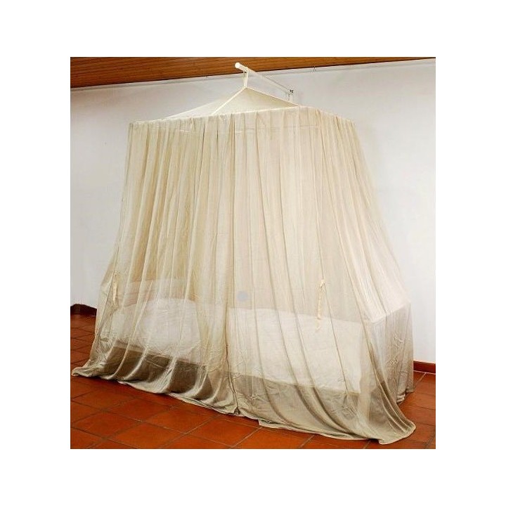 Kit 8 cornières métalliques structure autoportante pour baldaquin anti-ondes