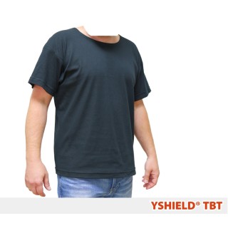 Tee-shirt unisex TBT Yshield Black Jersey -40dB anti ondes