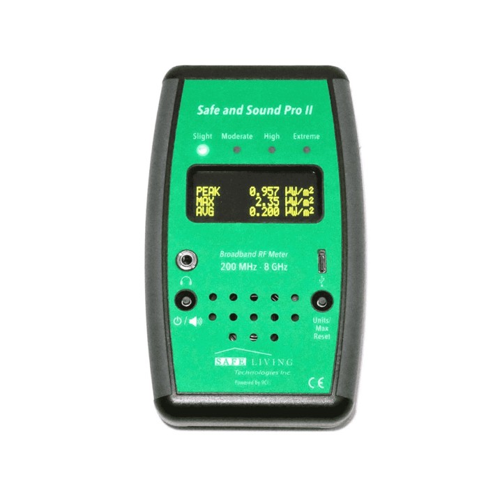 Detecteur SAFE and SOUND PRO 2 (200 MHz a 8 GHz) à 429 €TTC + port offert