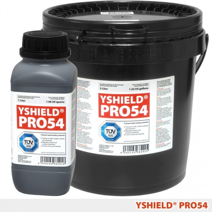 Peinture HSF74 YShield 1 litre - ecran anti ondes electromagnetiques 