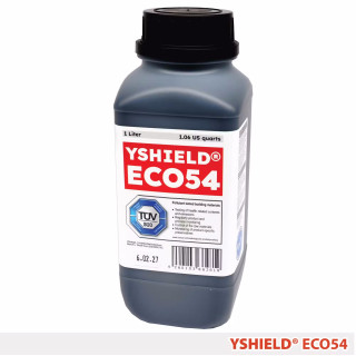 Pintura ECO54 YShield, 1 l, a 50 € (IVA incluido) — ecológica, protectora contra las ondas electromagnéticas de wifi y 5G