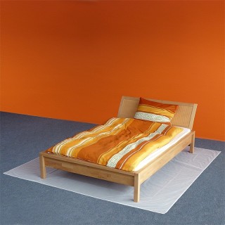 tapis anti ondes OPTIMA Swiss - Baldaquin protection sommeil contre ONDES WIFI / Antenne Relais / 4G - Cage de Faraday