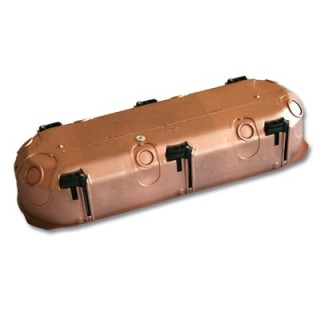 Caja blindada triple H&V; estanca M&CS; / Flex a Ray anti ondas electromagnéticas para conducto blindado