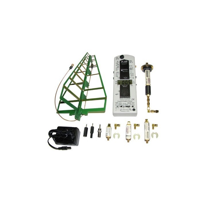 Kit di analisi HFE59b Gigahertz - HFE 59b gigahertz - Rilevatore misuratore di onde wifi antenna ripetitore DECT GSM alte freque