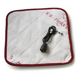 Cuscino per sedia Earthing ES-PRÄVENT, ES PRAVENT (40 x 40 cm) con messa a terra.