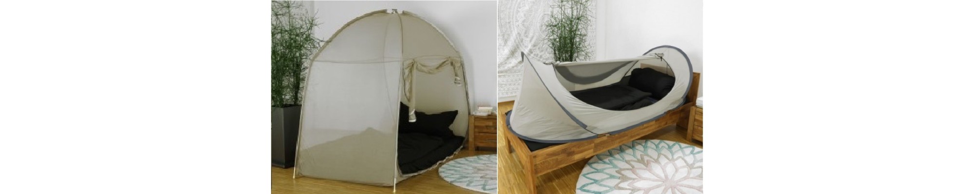 Yshield SAVECAVE canopy for electromagnetic wave protection and electrosensitive sleep
