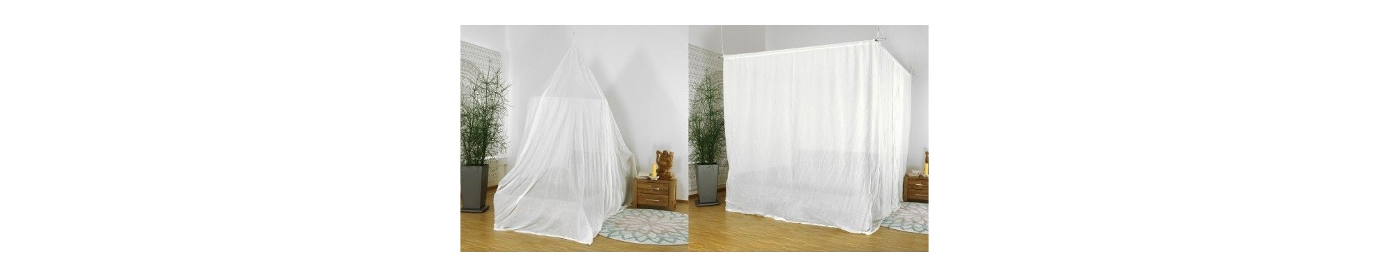 Baldacchino Yshield ULTIMA in tessuto Swiss Shield Naturell - Baldacchino di protezione contro le onde elettromagnetiche