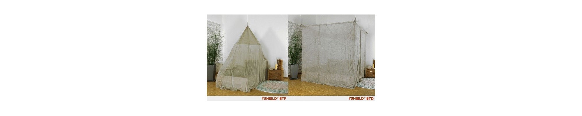 Yshield Silver Tulle canopy - protection against electromagnetic waves (EMF) - Faraday cage