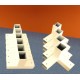 Kit 4 cornières et 6 raccords métalliques (45 ou 35 mm) structure autoportante pour baldaquin anti-ondes