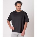 Long shirt anti-ondes homme LEBLOK noir + port offert