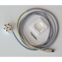 Câble blindé USB de mise à la terre Câble blindé USB de mise à la terre DANELL (fixation plaque) (fixation plaque)